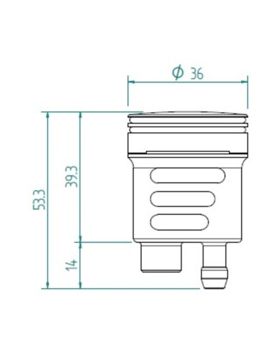 Bocal LIGHTECH 16cm³