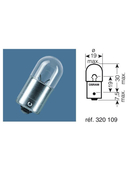 Ampoule OSRAM Original Line R5W 12V 5W