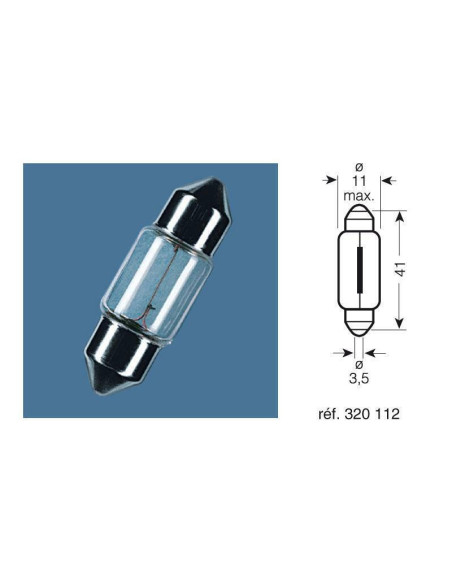 Ampoule OSRAM Original Line 12V 10W