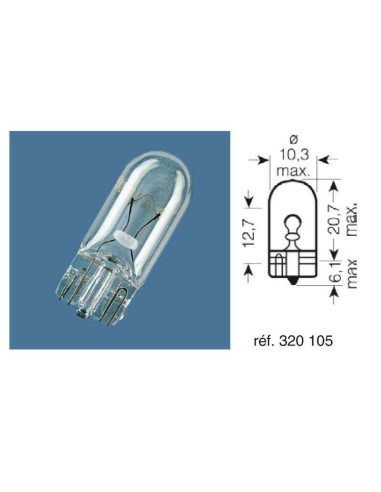 Ampoule OSRAM Original Line W5W 12V 5W