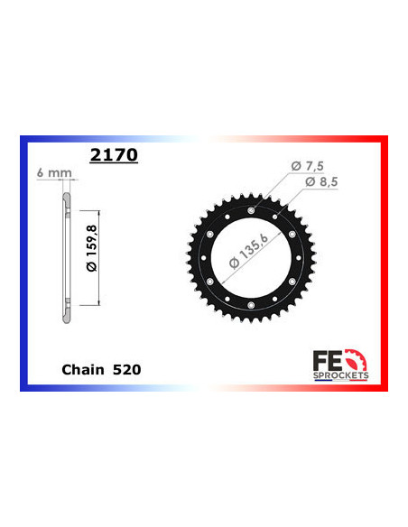 240.TR33/TR34 '86/88 10X42 RK520MXZ