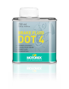 Liquide de frein MOTOREX Brake Fluid DOT 4 - 25ml x12