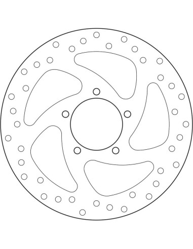 Disque de frein BREMBO Série Oro fixe - 68B407P6