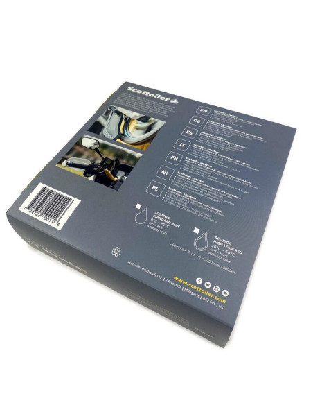 Graisseur de chaîne électronique SCOTTOILER eSystem V3.1 + lubrifiant vert biodégradable