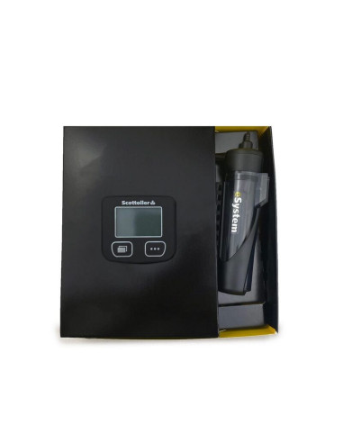 Graisseur de chaîne électronique SCOTTOILER eSystem V3.1 + lubrifiant vert biodégradable