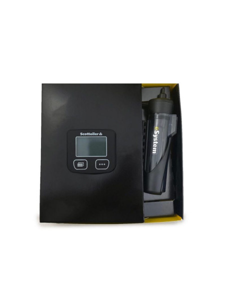 Graisseur de chaîne électronique SCOTTOILER eSystem V3.1 + lubrifiant vert biodégradable