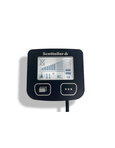 Graisseur de chaîne électronique SCOTTOILER eSystem V3.1 + lubrifiant vert biodégradable