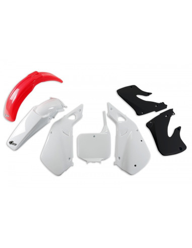 Kit plastique complet OEM 97 UFO - Blanc/Noir