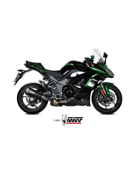 Silencieux MIVV Delta Race - Kawasaki Ninja SX/Tourer