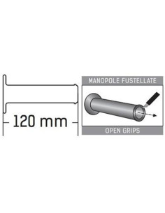 Revêtements DOMINO A350 Turismo sans gauffrage - brun/gris 2