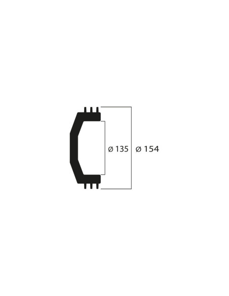 Cloche d'embrayage MALOSSI Maxi Wing ø135 mm