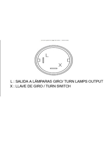 Centrale clignotante électronique DZE 2 pôles 12V