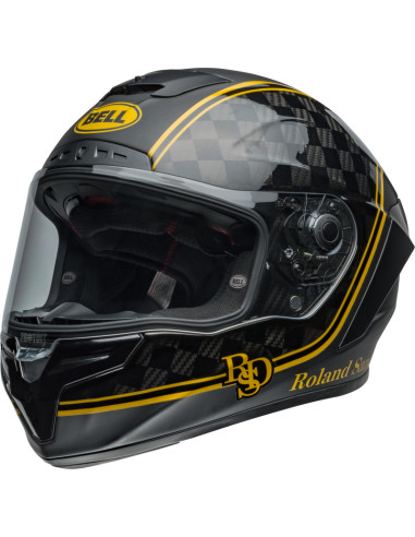 Casque BELL Race Star DLX Flex - RSD Player Matte/Gloss Black/Gold