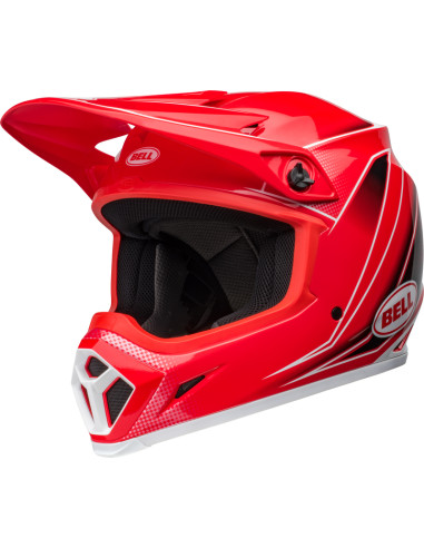 Casque BELL MX-9 Mips - Zone Gloss Red