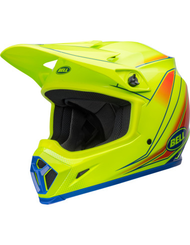 Casque BELL MX-9 Mips - Zone Gloss Retina Sear