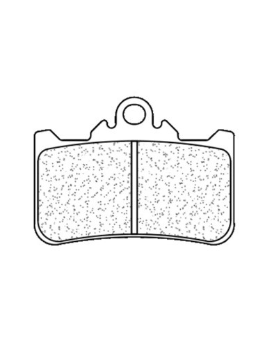 Plaquettes de frein CL BRAKES route métal fritté - 1216A3+