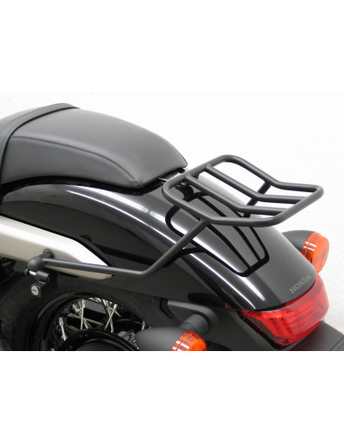 Porte paquet noir pour Honda Shadow VT 750 C  noir Spirit (RC53BS) 2010-2011 et VT 750 C Spirit (RC53) 2007-2009 et (RC53/10) 20