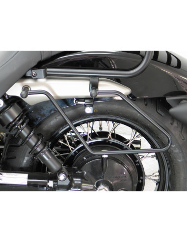 Porte-bagages noir pour Honda Shadow VT 750 C  noir Spirit (RC53BS) 2010-2011 et VT 750 C Spirit (RC53) 2007-2009 et (RC53/10) 2