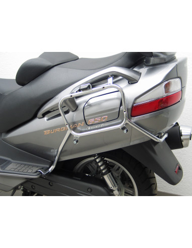 Valise latérale pour Suzuki AN 650 Burgman (aussi Executive et ABS) (WVBU) 2002-2003 et (WVBU/A) 2004-2012 