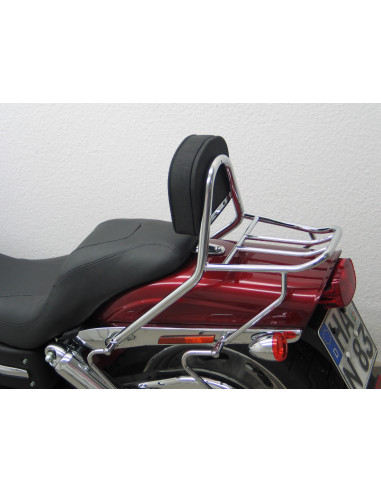 Sissy bar passager pour Harley Davidson Dyna Fat Bob (FXDF)  2008-2013 et (FXDF/14) 2014-2017 