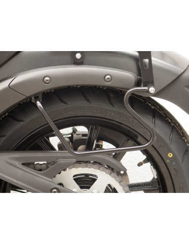 Porte-bagages noir pour Kawasaki Vulcan S (EN650) 2015- 