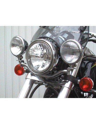 Barre pour phares additionnels pour Kawasaki VN 800 (VN800-A) 1995-2000 et VN 800 Classic (VN800-B) 1996-2005 