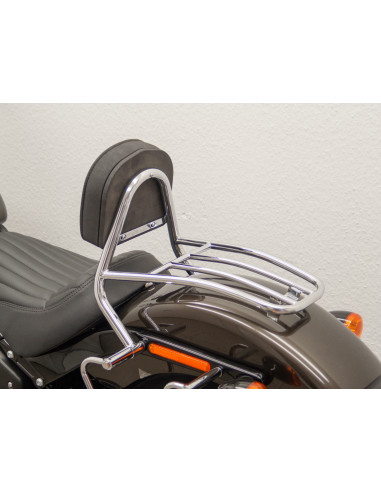 Sissy Bar conducteur pour Harley Davidson Softail Street Bob (Milwaukee-Eight 107/114) (FXBB) 2018- 