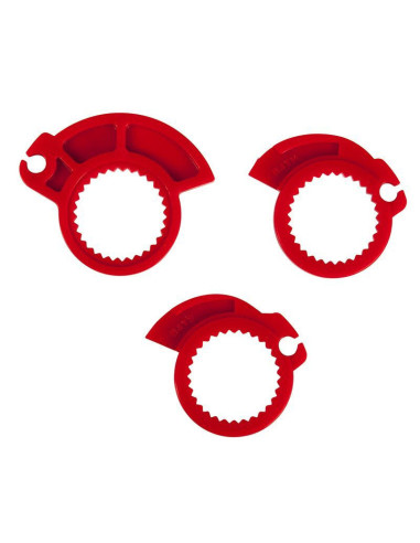 Revêtements de poignée RACETECH R20 Lock-On - Wave