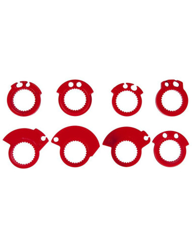 Revêtements de poignée RACETECH R20 Lock-On - semi-gaufré