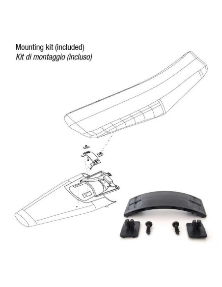 Garde-boue arrière RACETECH