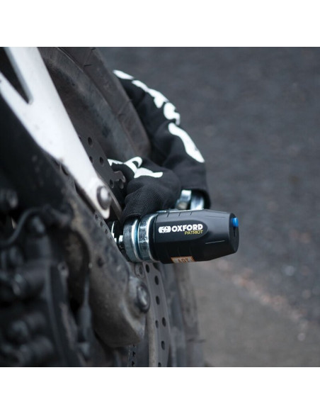 Chaîne antivol avec cadenas OXFORD Patriot - 12mm x 1.2m