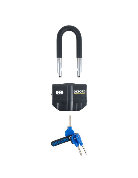Antivol chaîne OXFORD Boss Alarm 16mm + chaine 12X2.0