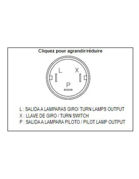 Relais de clignotant TECNIUM DZE OE 3 pôles 12V