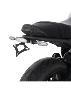 Support de plaque R&G RACING noir 2