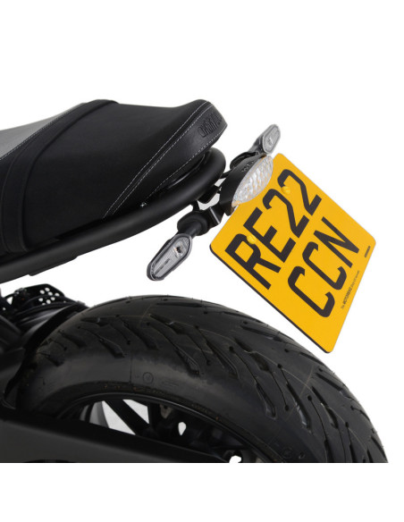 Support de plaque R&G RACING noir