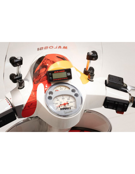 Compteur d'heures digital MALOSSI Rapid Sens Systeme - RPM + Sonde