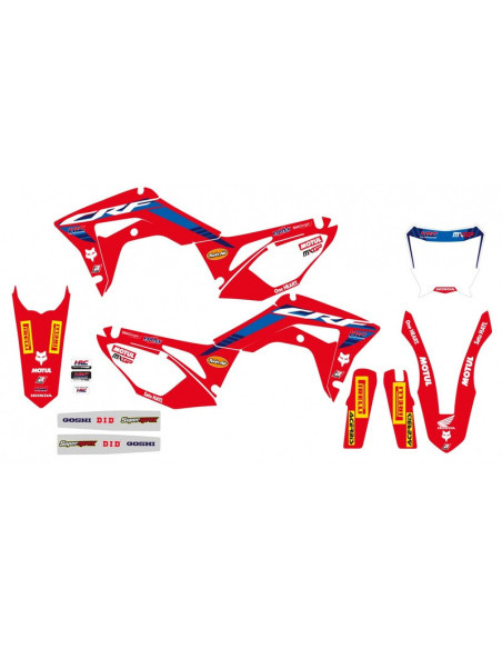 Kit complet BLACKBIRD Replica Team HRC 23 Honda
