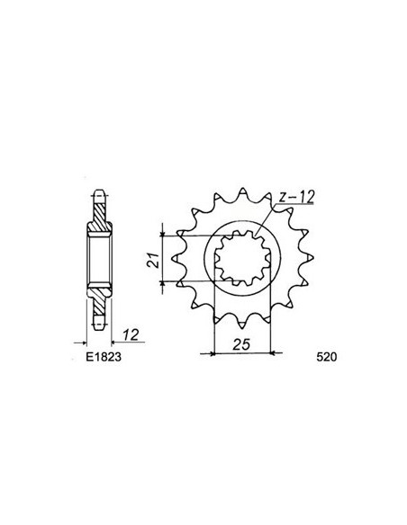 430.CR '84/89, 430.WR '85/89 13X52 RKGB520KXZ *