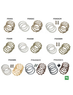 Kit disques garnis + lisse NEWFREN 2