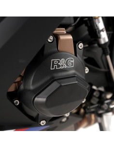 Couvre-carter gauche (alternateur) R&G RACING PRO noir 2