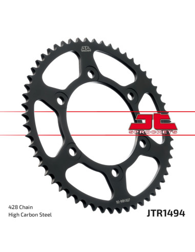 Couronne JT SPROCKETS acier standard 1494 - 428