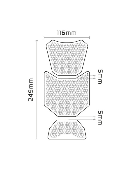 Grips de réservoir OXFORD Adv