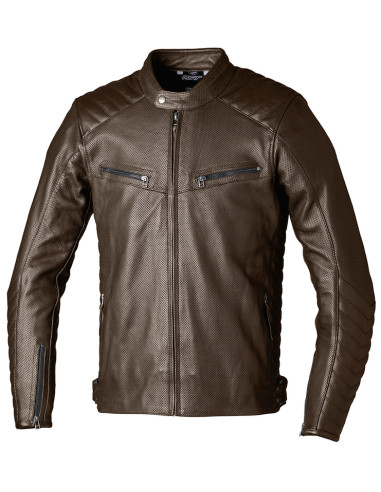 Veste cuir RST Roadster Air CE homme - marron