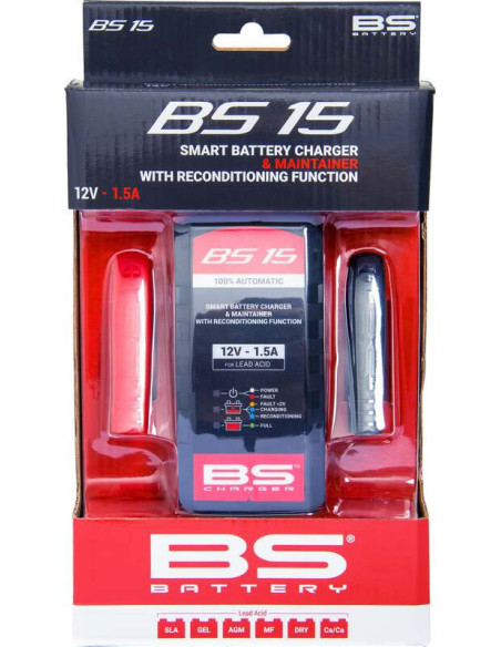 Chargeur de batterie intelligent BS BATTERY BS15