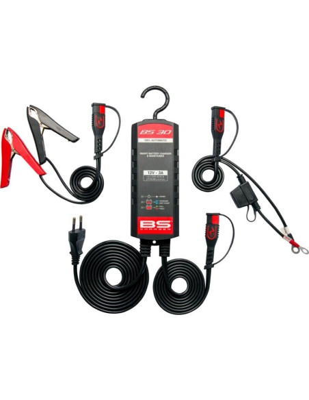 Chargeur de batterie intelligent BS BATTERY BS30 - 12V 3A