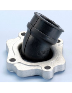 Intake manifold, 360°, for Yamaha horizontal with 19/24 mm Polini CP Evolution carburetor (215.0441)