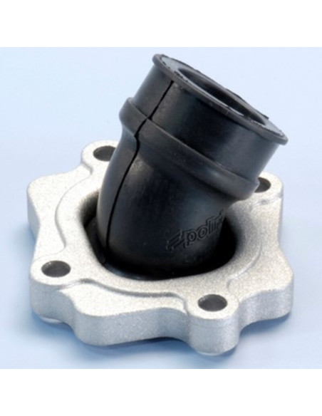 Intake manifold, 360°, for Yamaha horizontal with 19/24 mm Polini CP Evolution carburetor (215.0441)