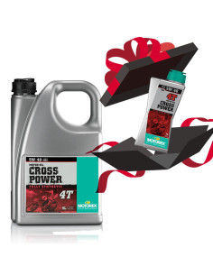 Huile moteur MOTOREX Cross Power 4T - 5W40 4L + 1L gratuit 2