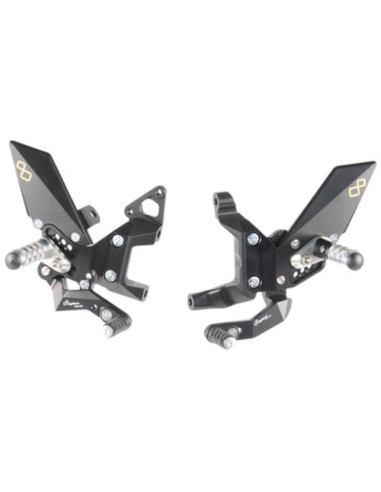 Commandes reculées réglables/repliables LIGHTECH sélection standard et inversée