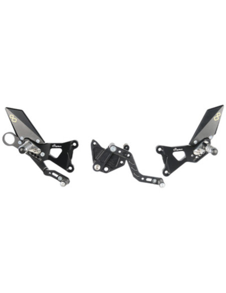 Commandes reculées réglables/repliables LIGHTECH sélection standard et inversée